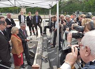 Breaking Ground on Stiebel's new Training Academy