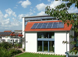 Hofanlage Brombeerweg 2000 Expo low-energy housing development